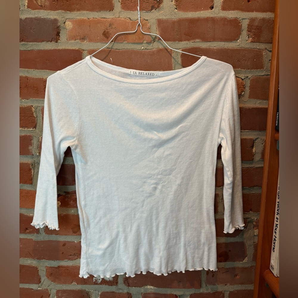 LA Relaxed Ballet Pointelle Tee
